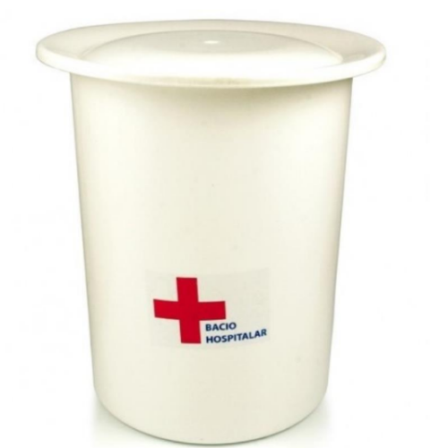 Hospital Potty with Plastic Lid