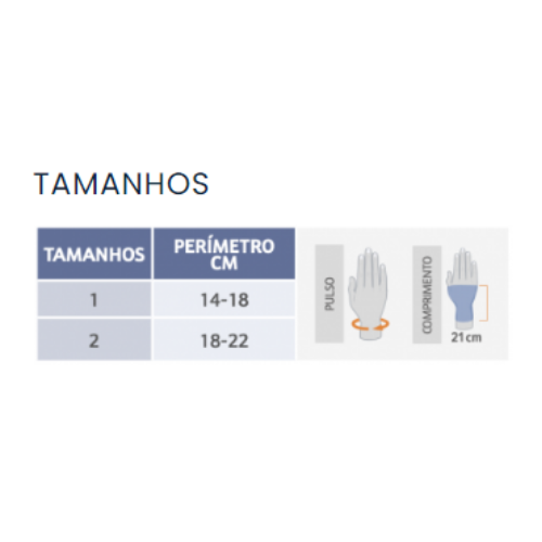 Ortótese Imobilizadora de Punho com Tala Palmar