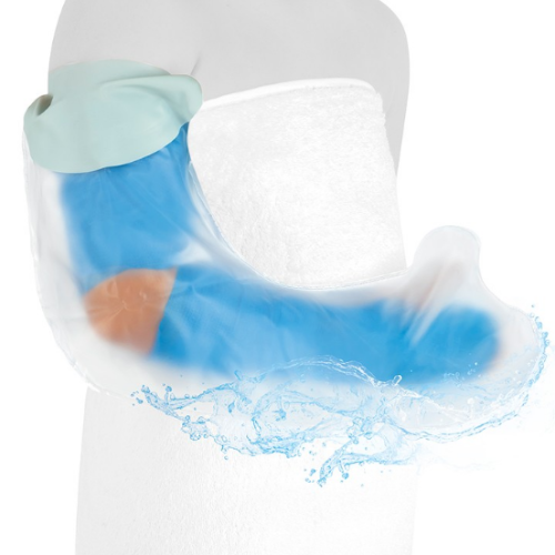 Protetor Pediátrico de Braço Longo para Ortóteses e Gesso