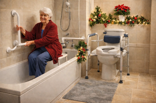 Ajudas de Banho e Sanitárias: Presentes de Natal que Garantem a Segurança e a Autonomia na Casa de Banho