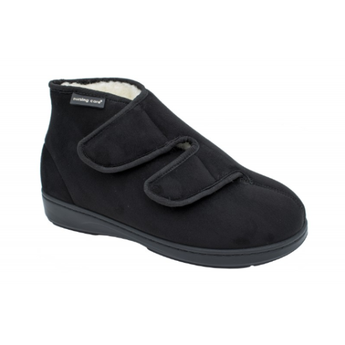 Bota textil ajustable con forro de lana de eucalipto.