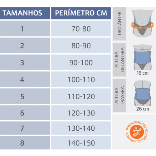 Faixa Sacrolombar LT-300R
