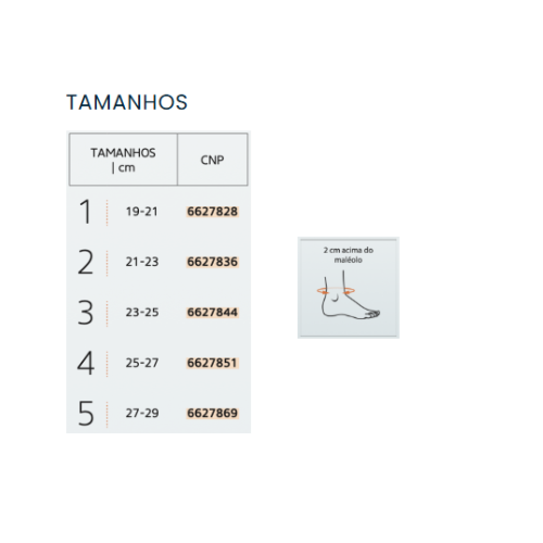Pé Elástico Funcional THERAGO TGO490