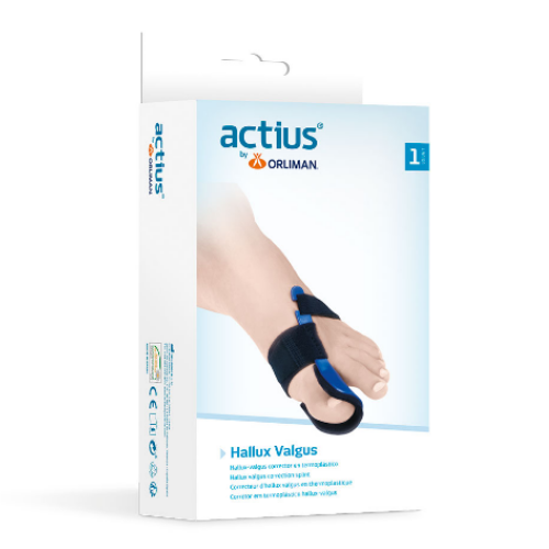 Corrector termoplástico nocturno para hallux valgus ACP902