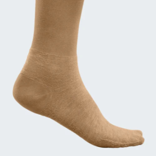 Medias elásticas Mediven Angio Grado 1, hasta la rodilla, negras