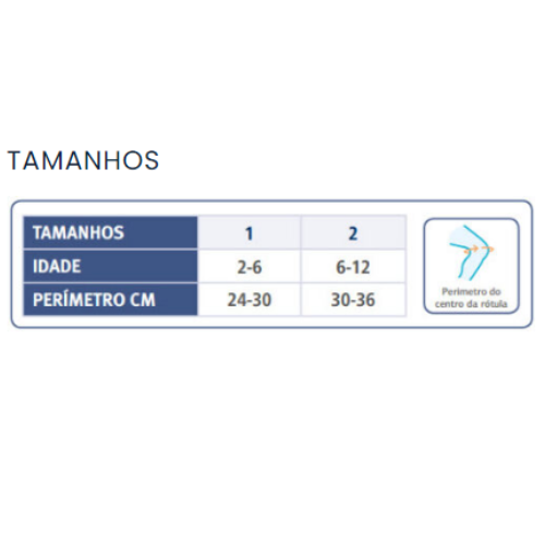 Tala Imobilizadora para Joelho a 0º OP1180 ORLIMAN